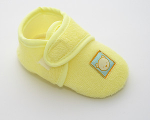 Image showing one babies shoe