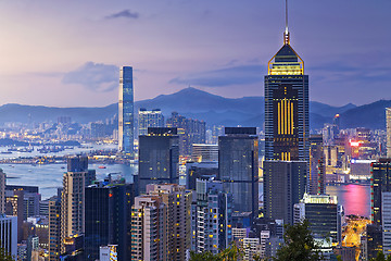 Image showing Hong kong city