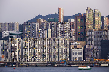 Image showing Beautiful HongKong cityscape