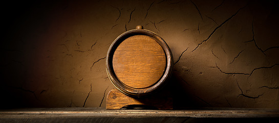 Image showing Cask near wall