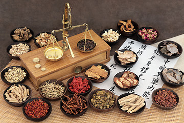 Image showing Chinese Herbal Medicine