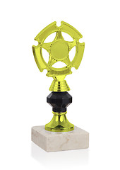 Image showing Trophy cup isolated