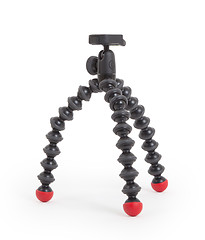 Image showing Flexible tripod isolated