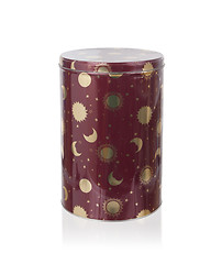 Image showing Metal tin kitchen canister