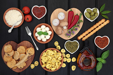 Image showing Healthy Mediterranean Diet Food