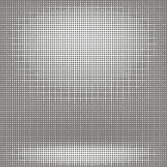 Image showing Halftone Pattern. Dots on White Background. 