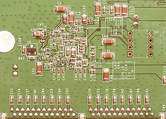 Image showing  Printed circuit vintage