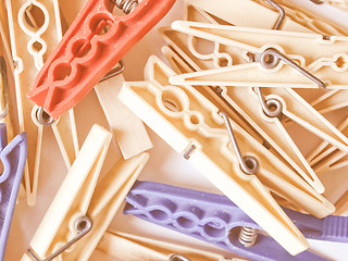 Image showing  Pegs picture vintage