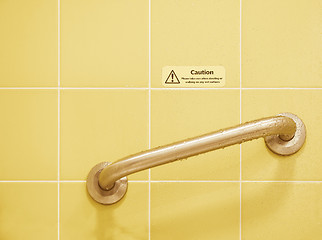 Image showing  Shower sign vintage