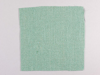 Image showing Green fabric sample