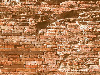 Image showing Ancient Roman wall vintage