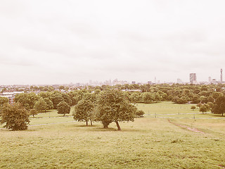 Image showing Primrose Hill London vintage