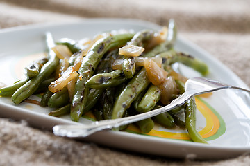 Image showing Green beans