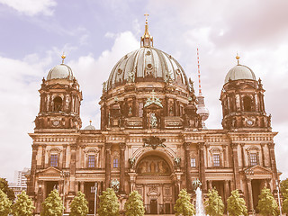 Image showing Berliner Dom vintage