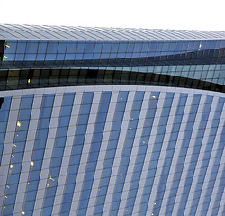 Image showing bangkok thailand   office   modern building line  sky 