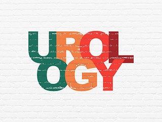 Image showing Medicine concept: Urology on wall background