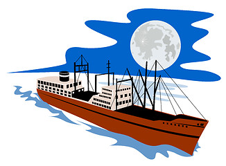 Image showing Passenger ship