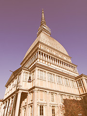 Image showing Mole Antonelliana, Turin vintage