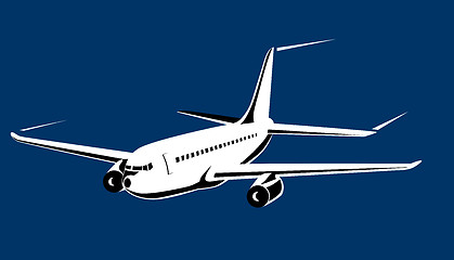 Image showing Jumbo jet plane