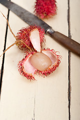 Image showing fresh rambutan fruits 