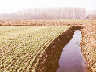 Image showing Retro looking Field picture