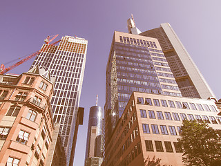 Image showing Frankfurt Germany vintage