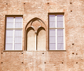 Image showing Old wall vintage