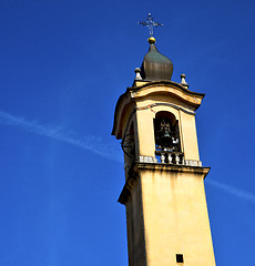 Image showing vinago old abstract   and church tower bell sunny day