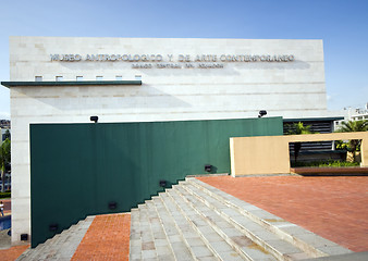 Image showing museum of anthropology and contemporary art guayaquil ecuador