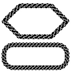 Image showing Two Chain Frames