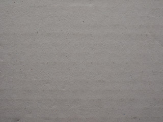 Image showing White corrugated cardboard background