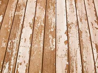 Image showing  Wood picture vintage