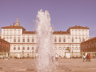 Image showing Palazzo Reale Turin vintage