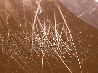 Image showing  Scratched record vintage