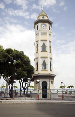 Image showing clock tower guayquil ecuador