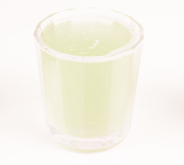 Image showing  Green apple juice vintage