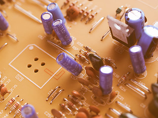 Image showing  Printed circuit vintage