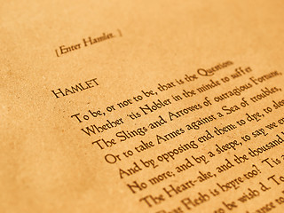 Image showing  William Shakespeare Hamlet vintage