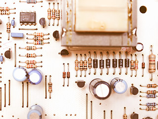 Image showing  Printed circuit vintage