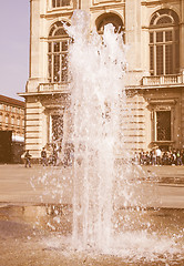 Image showing Piazza Castello, Turin vintage