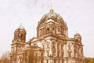 Image showing Berliner Dom vintage