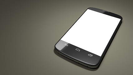 Image showing typical smartphone with space for your content