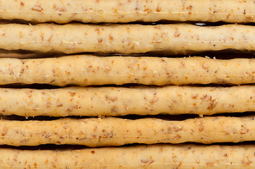 Image showing Close-up of crackers