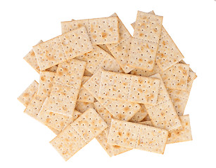 Image showing Small crackers isolated