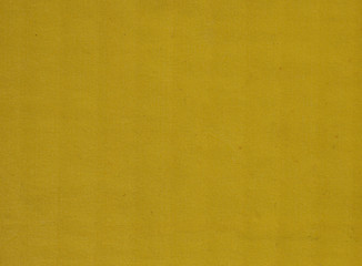 Image showing Yellow corrugated cardboard background