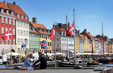 Image showing  Nyhavn, Copenhagen, Denmark