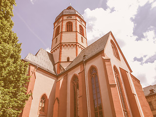 Image showing St Stephan church Mainz vintage