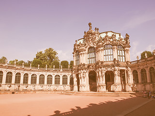 Image showing Dresden Zwinger vintage