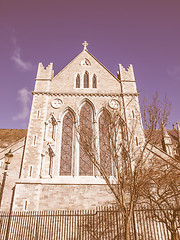 Image showing Christ Church Dublin vintage