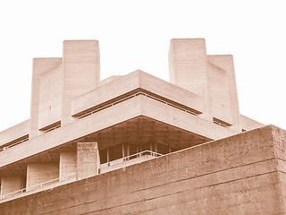 Image showing National Theatre London vintage